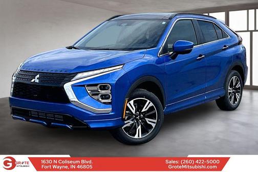 Lightning Blue Metallic 2026 Mitsubishi Eclipse Cross SEL