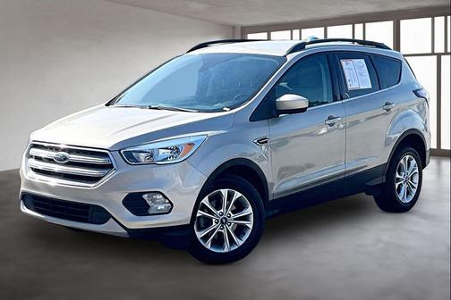 White Gold Metallic 2018 Ford Escape SE