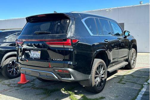 Black 2024 Lexus LX 600 F SPORT