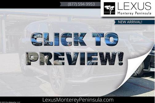 Black 2024 Lexus LX 600 F SPORT