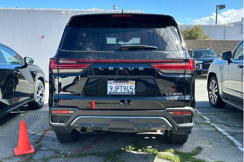 Black 2024 Lexus LX 600 F SPORT