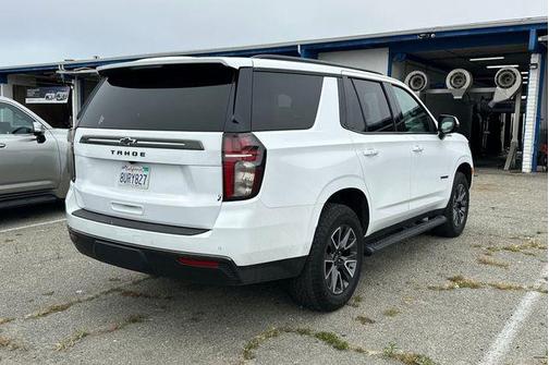 Summit White 2021 Chevrolet Tahoe 4WD Z71