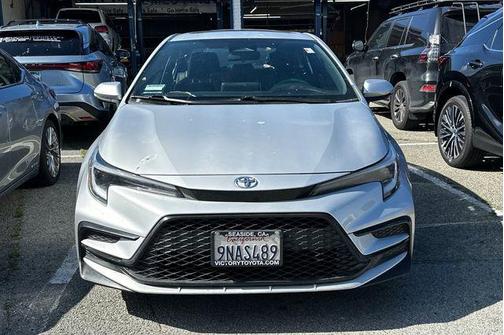 Classic Silver Metallic 2024 Toyota Corolla XSE