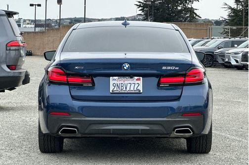 Blue Metallic 2023 BMW 530e Base