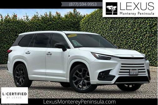 Pearl 2025 Lexus TX 500h F SPORT Premium