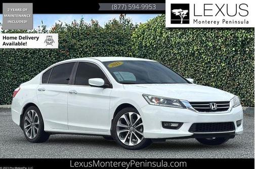 White Orchid 2015 Honda Accord Sport