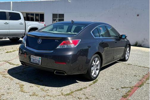 Graphite Luster Metallic 2013 Acura TL Technology