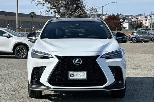 Ultra White 2026 Lexus NX 450h+ F SPORT Handling