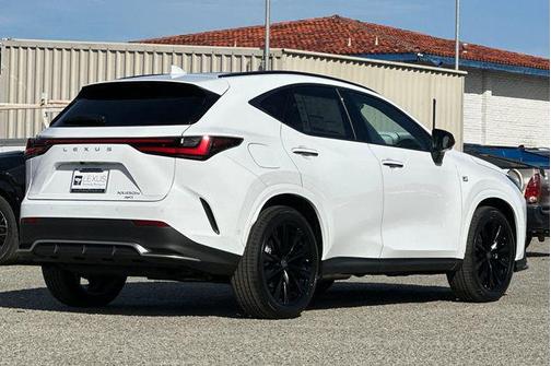 Ultra White 2026 Lexus NX 450h+ F SPORT Handling