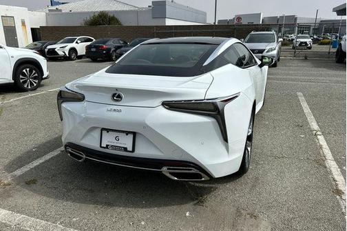Ultra White 2018 Lexus LC 500 Base
