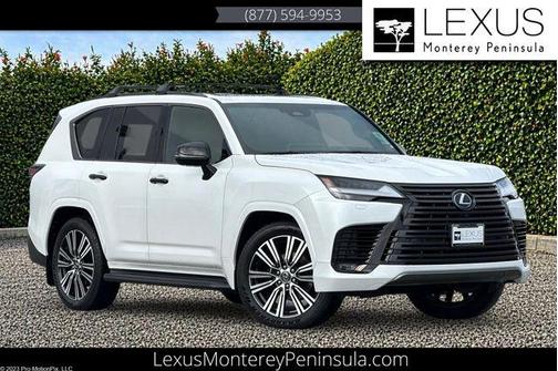 White Pearl 2026 Lexus LX 600 Luxury