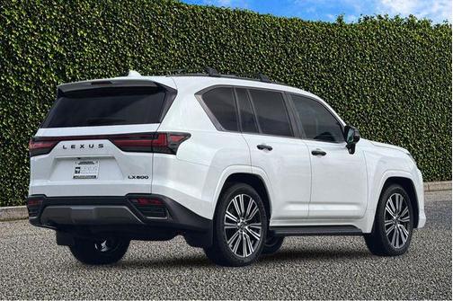 White Pearl 2026 Lexus LX 600 Luxury