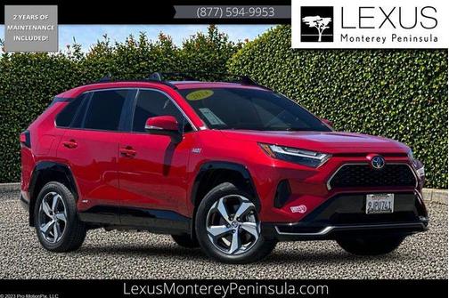 Supersonic Red 2024 Toyota RAV4 Prime SE