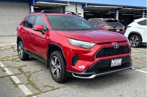 Supersonic Red 2024 Toyota RAV4 Prime SE