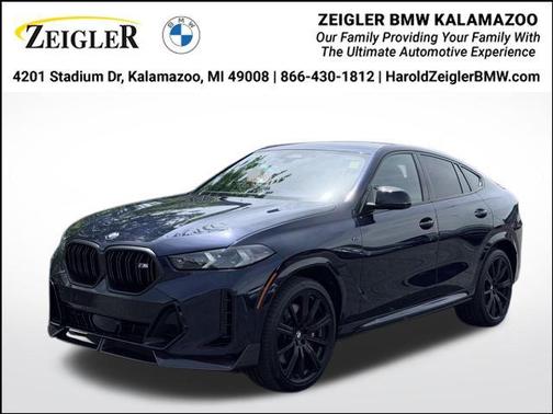 Tanzanite Blue II Metallic 2025 BMW X6 M60i