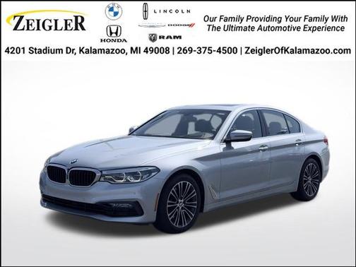 Glacier Silver Metallic 2017 BMW 540 xDrive