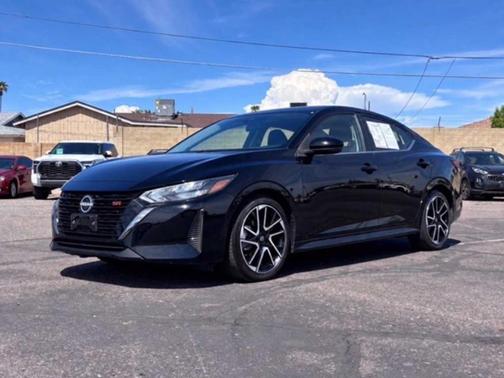Black 2025 Nissan Sentra SR
