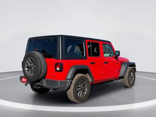 Firecracker Red Clearcoat 2024 Jeep Wrangler Sport