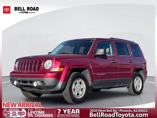 Deep Cherry Red Crystal Pearlcoat 2015 Jeep Patriot Sport
