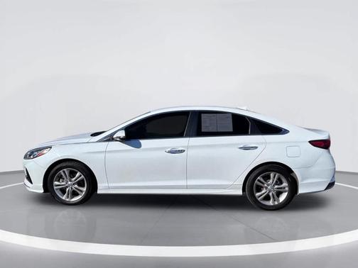 Quartz White Pearl 2018 Hyundai SONATA SEL