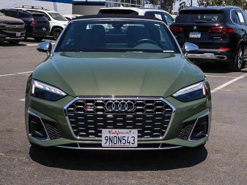 District Green Metallic / Black Roof 2024 Audi S5 3.0T Premium