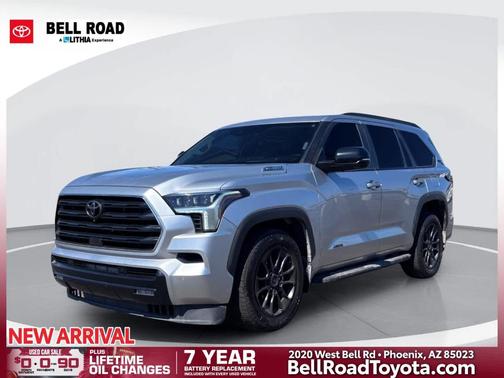 Celestial Silver Metallic 2024 Toyota Sequoia Limited
