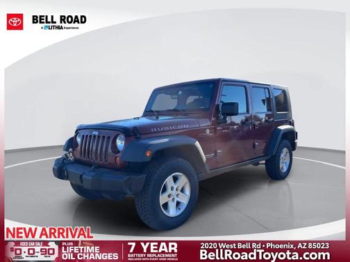 Red Rock Crystal Pearlcoat 2007 Jeep Wrangler Unlimited Rubicon