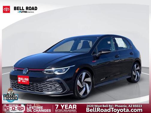 Mythos Black Metallic 2024 Volkswagen Golf GTI 2.0T S