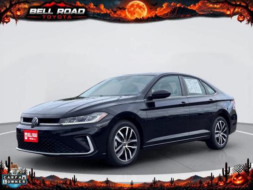 Deep Black Pearl Effect 2025 Volkswagen Jetta 1.5T SE