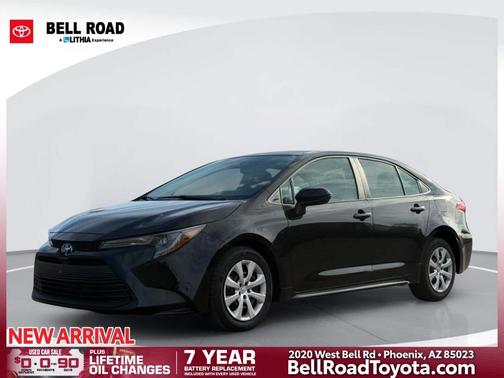 Midnight Black Metallic 2026 Toyota Corolla LE