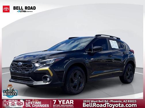 Crystal Black Silica 2024 Subaru Crosstrek Sport