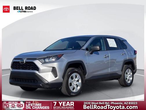 Silver Sky Metallic 2022 Toyota RAV4 LE