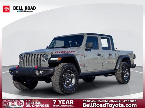 Sting Gray Clearcoat 2023 Jeep Gladiator Rubicon