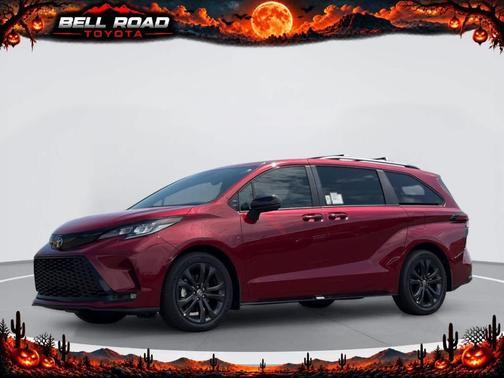 Ruby Flare Pearl 2026 Toyota Sienna XSE 7 Passenger