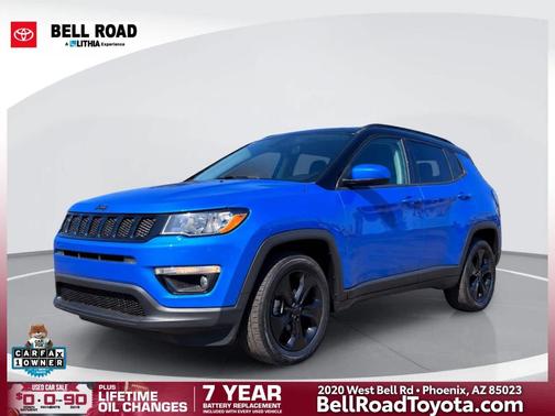 Laser Blue 2018 Jeep Compass Altitude
