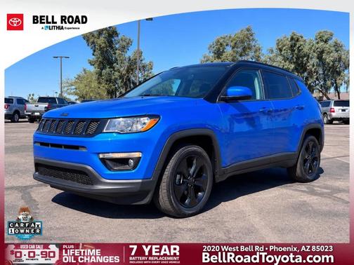 Laser Blue 2018 Jeep Compass Altitude
