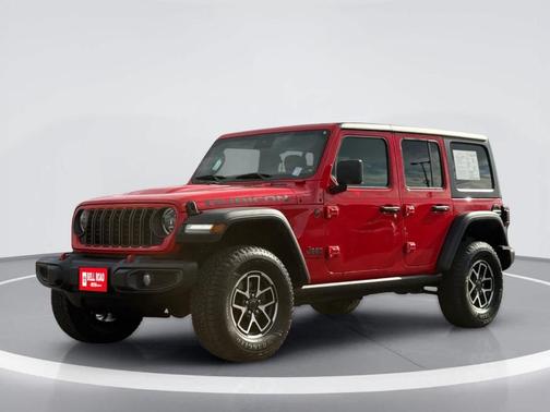 Firecracker Red Clearcoat 2024 Jeep Wrangler Rubicon