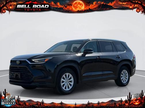 Midnight Black Metallic 2025 Toyota Grand Highlander XLE