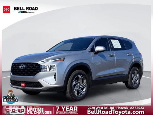 Shimmering Silver 2022 Hyundai SANTA FE SE