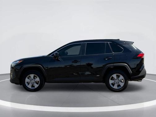 Midnight Black Metallic 2023 Toyota RAV4 Hybrid LE