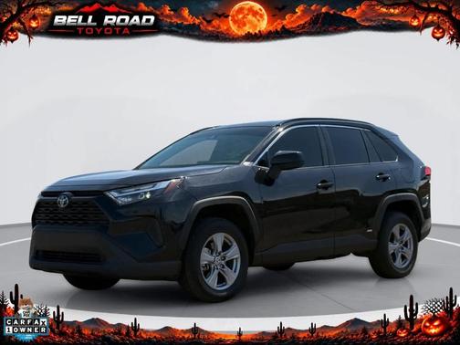 Midnight Black Metallic 2023 Toyota RAV4 Hybrid LE