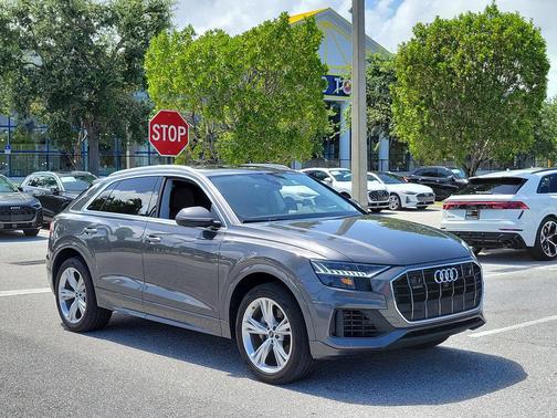 Gray Metallic 2023 Audi Q8 55 Premium Plus
