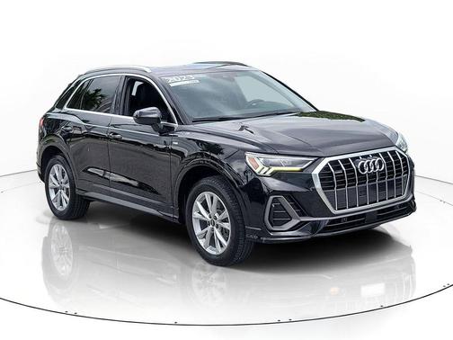 Black 2023 Audi Q3 45 S line Premium Plus