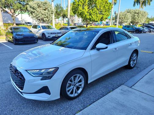 Arkona White 2025 Audi A3 Premium