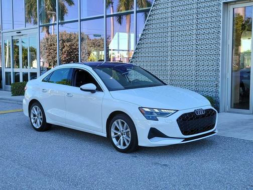 Arkona White 2025 Audi A3 Premium