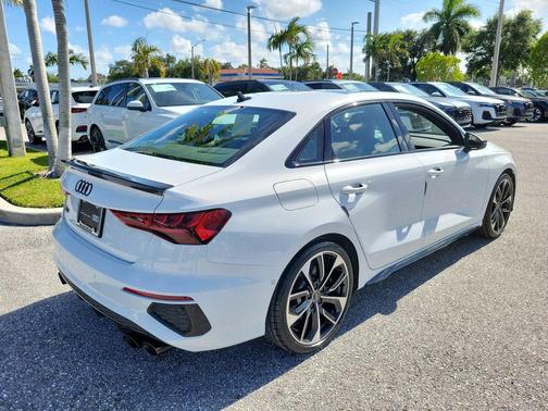 Glacier White Metallic 2024 Audi S3 Prestige