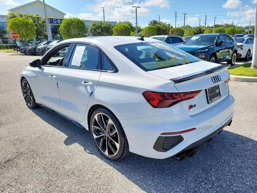Glacier White Metallic 2024 Audi S3 Prestige