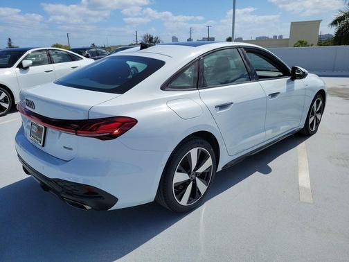 Glacier White Metallic 2026 Audi A5 Premium Plus TFSI quattro S tronic