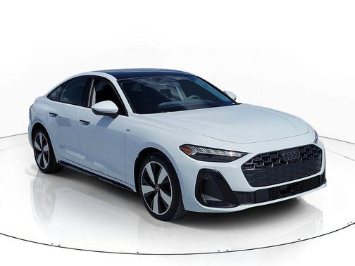 Glacier White Metallic 2026 Audi A5 Premium Plus TFSI quattro S tronic