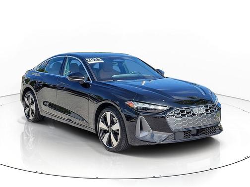 Black Metallic 2025 Audi A5 Premium Plus TFSI quattro S tronic